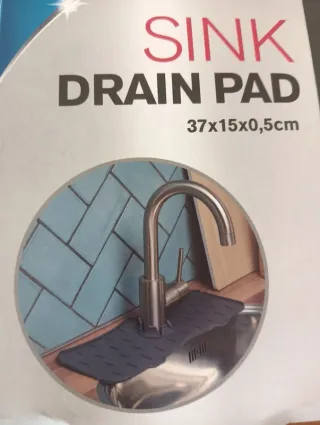 Copertura lavello in gomma/silicone. Nuova.