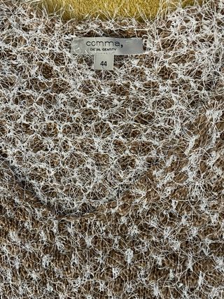 Jersey Comma beige peludo