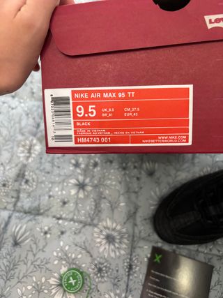 Nike Air Max 95 x Levi's Negras