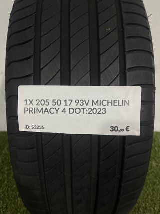 205 50 17 93V MICHELIN PRIMACY 4