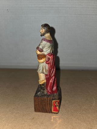 Antigua Figura Belén Pesebre Pastor con Gaita