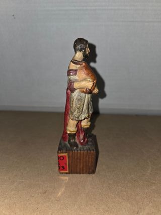 Antigua Figura Belén Pesebre Pastor con Gaita
