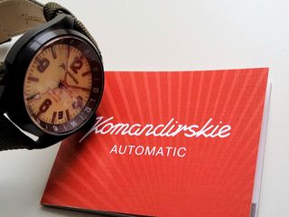 Vostok Komandirskie GMT 476773 Full Lume Natillas