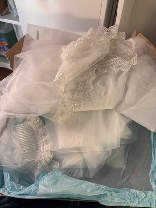 Velo de Novia Largo Encaje