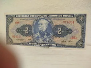 Billete 2 Cruzeiros Brasil 1