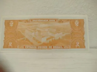 Billete 2 Cruzeiros Brasil 1