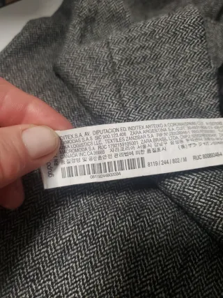 Pantalón gris de vestir