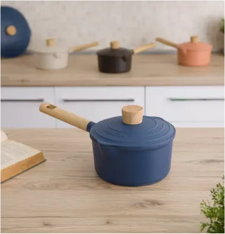 Cacerola Kasanova Pot Art Azul con Tapa