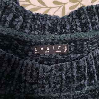 Jersey verde aterciopelado