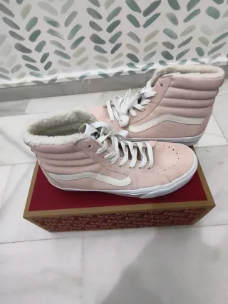 Zapatillas Vans Sk8-Hi Talla 38 Rosas