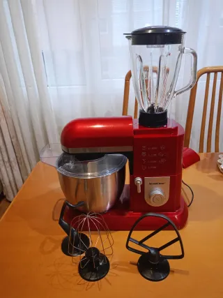 Robot de cocina SilverCrest rojo 1300W