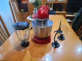 Robot de cocina SilverCrest rojo 1300W