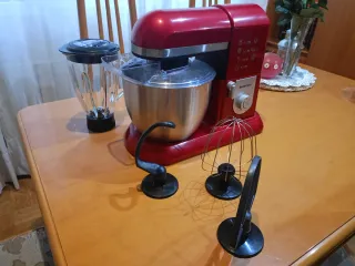 Robot de cocina SilverCrest rojo 1300W