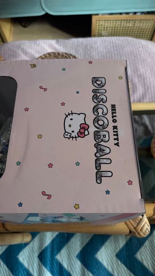 Bola Disco Hello Kitty Nueva