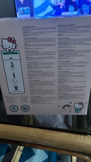 Bola Disco Hello Kitty Nueva