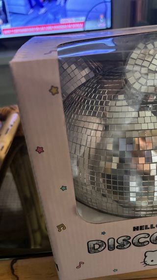 Bola Disco Hello Kitty Nueva