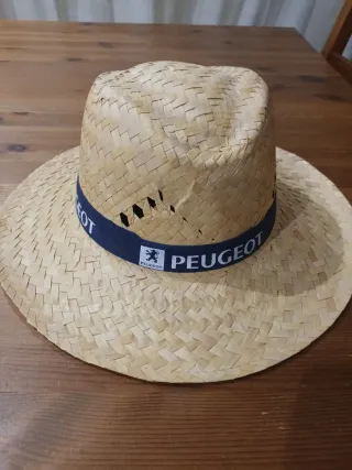 Lote 4 Sombreros Paja Peugeot