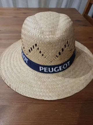 Lote 4 Sombreros Paja Peugeot