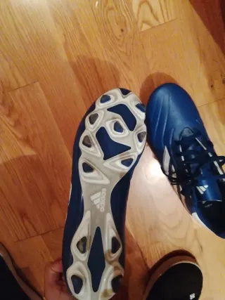 Zapatillas Adidas Fútbol Azul/Blanco