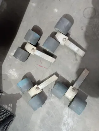4 Rodillos para remolque náutico