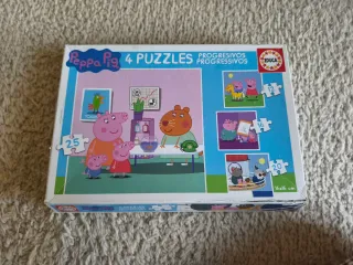 Puzzles Peppa Pig 4 Puzzles Educa
