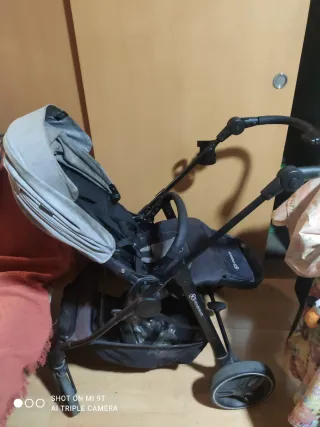 Silla de paseo Kinderkraft gris