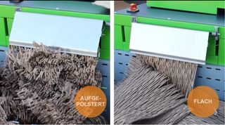 Máquina trituradora de cartón para relleno