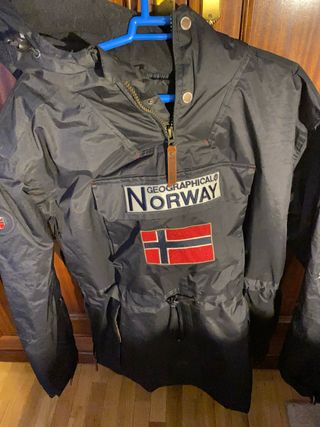 Chaqueta Geographical Norway Negra