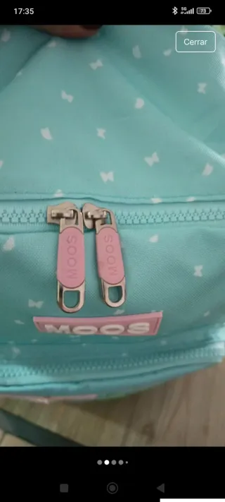 Mochila Moos con mariposas