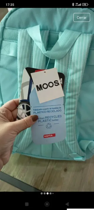 Mochila Moos con mariposas