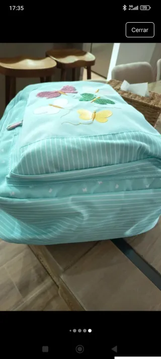 Mochila Moos con mariposas