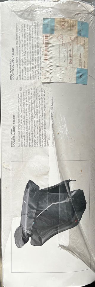 Funda impermeable para moto BMW 400GT C