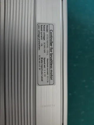 Controlador para motor brushless