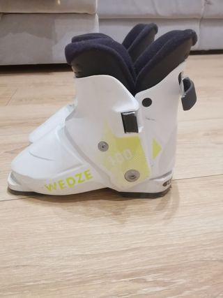 Botas de esquí Wedze niño. Talla 18.5