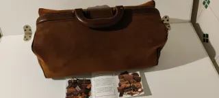 Borsa medico pelle marrone