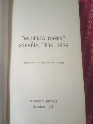 Mujeres libres