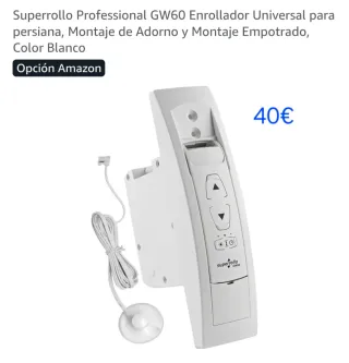 Superrollo GW60 Enrollador Persiana Blanco