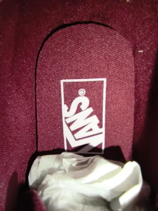 Zapatillas Vans Burdeos Talla 36.5