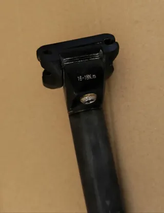 Tija sillín bicicleta 27.2 mm