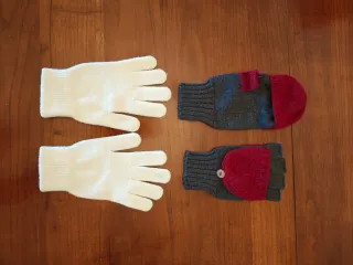 Lote gorros, guantes y bragas de cuello