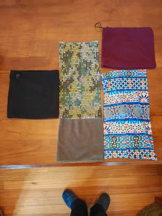 Lote gorros, guantes y bragas de cuello