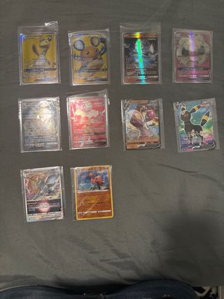 Cartas Pokémon GX Varias