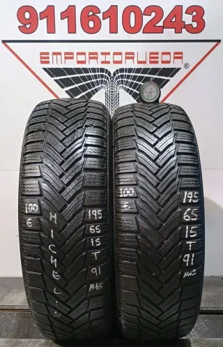 195 65 15 T MICHELIN RUEDA DE OCASION INVIERNO