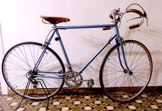 Bicicleta Carretera Peugeot Azul