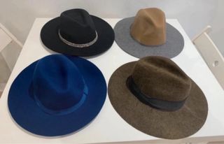 VENDO Lote 5 Sombreros de mujer de ZARA