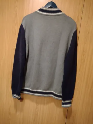 Chaqueta Lacoste de punto cremallera bolsillos