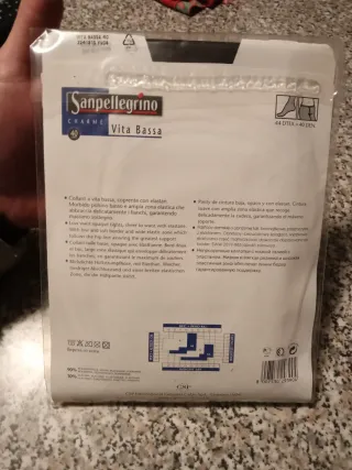 Collant Vita Bassa Sanpellegrino 4XL