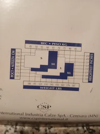 Collant Vita Bassa Sanpellegrino 4XL