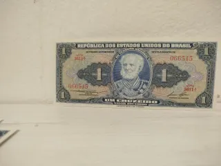 Billete 1 Cruzeiro Brasil