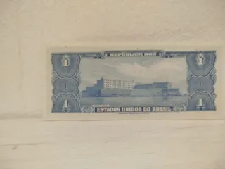 Billete 1 Cruzeiro Brasil